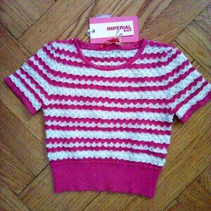 Imperial Striped Girls Top